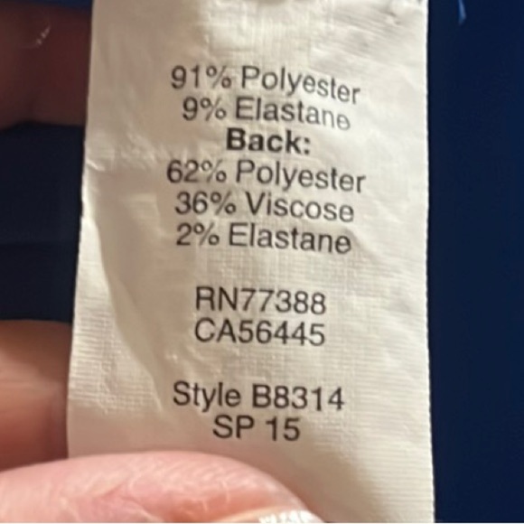 J. Crew Blue Sheath Mini cocktail Dress size 14 - Picture 10 of 10